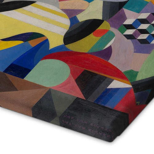 Lady In Abstract Jay Van Everen Lærredsbillede 30 X 20 Cm Billedramme 5 Lady In Abstract Jay Van Everen Lærredsbillede 30 X 20 Cm Billedramme - Billede 3