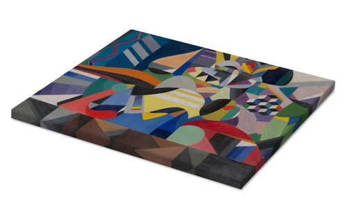 Lady In Abstract Jay Van Everen Lærredsbillede 30 X 20 Cm Billedramme 4 Lady In Abstract Jay Van Everen Lærredsbillede 30 X 20 Cm Billedramme - Billede 2