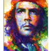 Che Guevara Pop Art Leon Devenice Galleritryk 20 X 30 Cm Billedramme