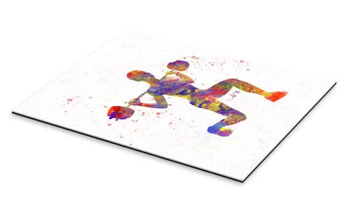 Dumbbell Exercise X Nobelart Galleritryk 20 X 30 Cm Billedramme 4 Dumbbell Exercise X Nobelart Galleritryk 20 X 30 Cm Billedramme - Billede 2