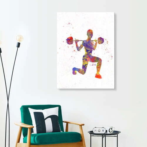 Dumbbell Exercise X Nobelart Galleritryk 20 X 30 Cm Billedramme 6 Dumbbell Exercise X Nobelart Galleritryk 20 X 30 Cm Billedramme - Billede 4