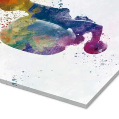 Fitness Exercise With A Ball X Nobelart Akrylbillede 30 X 20 Cm Billedramme -POSTERLOUNGE Salg 746586 acrylic glass empCorner l