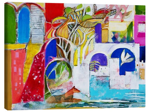 Hotel Garden With Diving Bird And Dog Derek Balmer Lærredsbillede 30 X 20 Cm Billedramme 3 Hotel Garden With Diving Bird And Dog Derek Balmer Lærredsbillede 30 X 20 Cm Billedramme