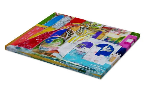 Hotel Garden With Diving Bird And Dog Derek Balmer Lærredsbillede 30 X 20 Cm Billedramme 4 Hotel Garden With Diving Bird And Dog Derek Balmer Lærredsbillede 30 X 20 Cm Billedramme - Billede 2