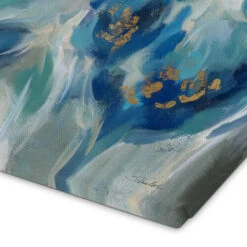 Blue Fairy Tale Floral III Silvia Vassileva Lærredsbillede 30 X 20 Cm Billedramme -POSTERLOUNGE Salg 747195 canvas empCorner l