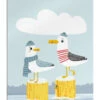 Two Seagulls, Two Friends Julia Reyelt Galleritryk 20 X 30 Cm Billedramme -POSTERLOUNGE Salg 747656 gallery print l