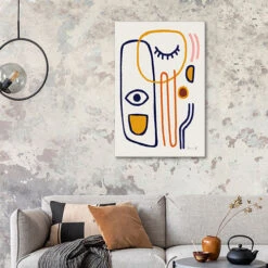 Feel Good I Dan Hobday Lærredsbillede 20 X 30 Cm Billedramme -POSTERLOUNGE Salg 747871 canvas room contemporary l