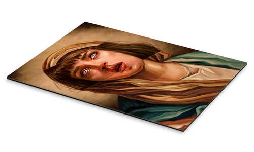 Pulp Fiction - Mia Wallace Dmitry Belov Galleritryk 20 X 30 Cm Billedramme 4 Pulp Fiction - Mia Wallace Dmitry Belov Galleritryk 20 X 30 Cm Billedramme - Billede 2