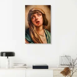 Pulp Fiction - Mia Wallace Dmitry Belov Galleritryk 20 X 30 Cm Billedramme 9 Pulp Fiction - Mia Wallace Dmitry Belov Galleritryk 20 X 30 Cm Billedramme -POSTERLOUNGE Salg 749117 gallery print room movies l