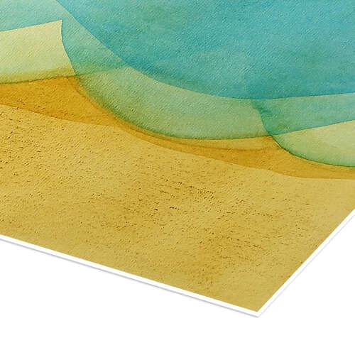 Relaxed Beach Walk Along The Sea Natalie Bruns Plakat 30 X 40 Cm Billedramme 5 Relaxed Beach Walk Along The Sea Natalie Bruns Plakat 30 X 40 Cm Billedramme - Billede 3