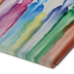 Abstract Group Of People In Rainbow Colors Natalie Bruns Lærredsbillede 30 X 20 Cm Billedramme -POSTERLOUNGE Salg 749242 canvas empCorner l