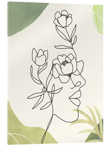 Line Art Wellness Portrait II Nobelart Akrylbillede 20 X 30 Cm Billedramme 3 Line Art Wellness Portrait II Nobelart Akrylbillede 20 X 30 Cm Billedramme