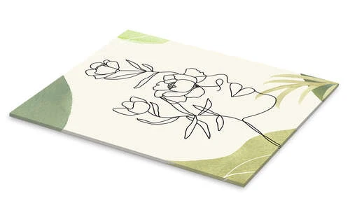 Line Art Wellness Portrait II Nobelart Akrylbillede 20 X 30 Cm Billedramme 4 Line Art Wellness Portrait II Nobelart Akrylbillede 20 X 30 Cm Billedramme - Billede 2