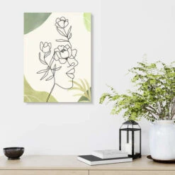 Line Art Wellness Portrait II Nobelart Akrylbillede 20 X 30 Cm Billedramme 9 Line Art Wellness Portrait II Nobelart Akrylbillede 20 X 30 Cm Billedramme -POSTERLOUNGE Salg 749307 acrylic glass room green l