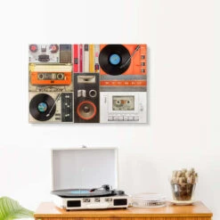 I Love Music Martin Bergsma Galleritryk 30 X 20 Cm Billedramme -POSTERLOUNGE Salg 749596 gallery print room music and dance l