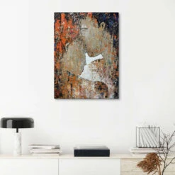 Fusion Eric Bourse Lærredsbillede 20 X 30 Cm Billedramme -POSTERLOUNGE Salg 749750 canvas room contemporary l