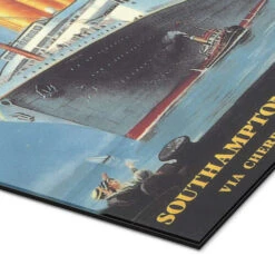 White Star Line "Titanic", 1912 Galleritryk 20 X 30 Cm Billedramme -POSTERLOUNGE Salg 750391 gallery print empCorner l