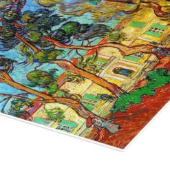 Hospital At Saint-Rémy, 1889 Vincent Van Gogh Plakat 30 X 40 Cm Billedramme -POSTERLOUNGE Salg 750414 poster empCorner l