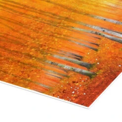 Silence Is Golden - Autumn Forest Sophie Duplain Plakat 30 X 30 Cm Billedramme -POSTERLOUNGE Salg 750466 poster empCorner l