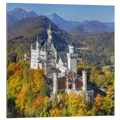 Neuschwanstein Castle In Autumn II Markus Lange Galleritryk 30 X 30 Cm Billedramme 3 Neuschwanstein Castle In Autumn II Markus Lange Galleritryk 30 X 30 Cm Billedramme