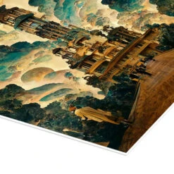 The Palace Of Magic Mariusz Flont Plakat 20 X 30 Cm Billedramme -POSTERLOUNGE Salg 750683 poster empCorner l