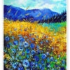 Blue Wildflowers In The Mountain Valley Olha Darchuk Plakat 20 X 30 Cm Billedramme -POSTERLOUNGE Salg 750756 poster l