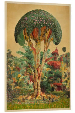 Huge Tree Mariusz Flont Akrylbillede 20 X 30 Cm Billedramme