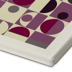 Bauhaus - Panton Malve Mandy Reinmuth Lærredsbillede 20 X 30 Cm Billedramme -POSTERLOUNGE Salg 751193 canvas empCorner l