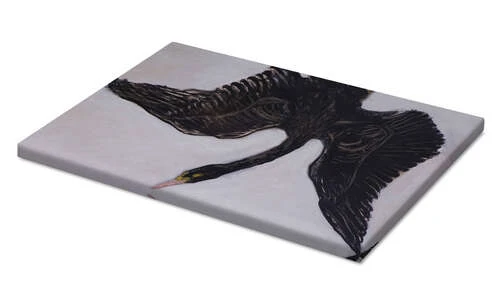 The Black Swan Hilma Af Klint Lærredsbillede 20 X 30 Cm Billedramme 4 The Black Swan Hilma Af Klint Lærredsbillede 20 X 30 Cm Billedramme - Billede 2