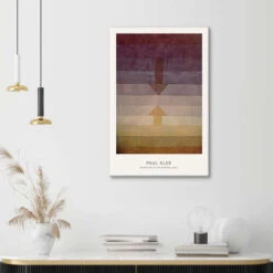 Separation In The Evening, 1922 Paul Klee Lærredsbillede 20 X 30 Cm Billedramme 9 Separation In The Evening, 1922 Paul Klee Lærredsbillede 20 X 30 Cm Billedramme -POSTERLOUNGE Salg 751551 canvas room purple l