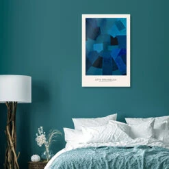 Composition In Blue, 1931 Otto Freundlich Galleritryk 20 X 30 Cm Billedramme -POSTERLOUNGE Salg 751804 gallery print room bedroom l