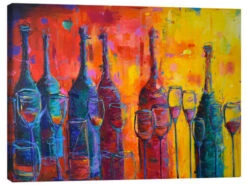 After The Party Dawn Underwood Lærredsbillede 30 X 20 Cm Billedramme