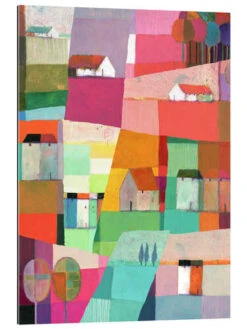 Tuscan Landscape Eugen Stross Galleritryk 20 X 30 Cm Billedramme