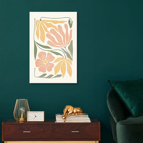 Pastel Flowers On Beige II Olga Telnova Lærredsbillede 20 X 30 Cm Billedramme 6 Pastel Flowers On Beige II Olga Telnova Lærredsbillede 20 X 30 Cm Billedramme - Billede 4