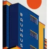 Bauhaus Building Bo Lundberg Lærredsbillede 20 X 30 Cm Billedramme -POSTERLOUNGE Salg 753084 canvas l