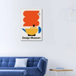 Design Museum Bo Lundberg Lærredsbillede 20 X 30 Cm Billedramme -POSTERLOUNGE Salg 753089 canvas room lounge l