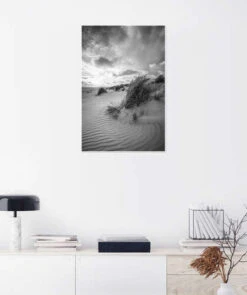 Dune Landscape At The North Sea Jan Christopher Becke Plakat 20 X 30 Cm Billedramme -POSTERLOUNGE Salg 753209 poster room black and white l