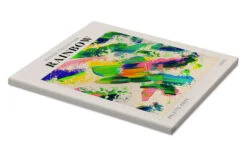 Rainbow - Palette Knife, 2023 Lærredsbillede 20 X 30 Cm Billedramme -POSTERLOUNGE Salg 753438 canvas pds l