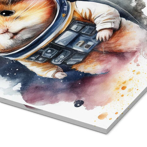 Space Hamster Dreamscapes Akrylbillede 20 X 30 Cm Billedramme 5 Space Hamster Dreamscapes Akrylbillede 20 X 30 Cm Billedramme - Billede 3