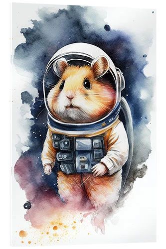 Space Hamster Dreamscapes Akrylbillede 20 X 30 Cm Billedramme 3 Space Hamster Dreamscapes Akrylbillede 20 X 30 Cm Billedramme