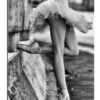 Ballet Dancer On A Wall Galleritryk 20 X 30 Cm Billedramme -POSTERLOUNGE Salg 753651 gallery print l