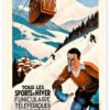 Saint-Gervais-les-Bains, France Vintage Ski Collection Plakat 20 X 30 Cm Billedramme 1 Saint-Gervais-les-Bains, France Vintage Ski Collection Plakat 20 X 30 Cm Billedramme -POSTERLOUNGE Salg 754870 poster l