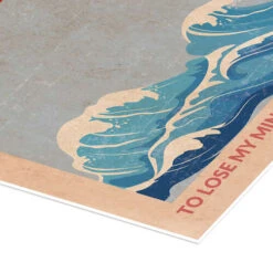 Into The Ocean I Go WallChart Plakat 30 X 40 Cm Billedramme -POSTERLOUNGE Salg 755049 poster empCorner l