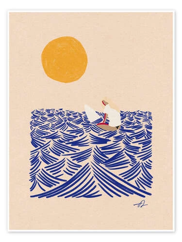 Sun's Out Fabian Lavater Plakat 30 X 40 Cm Billedramme 3 Sun's Out Fabian Lavater Plakat 30 X 40 Cm Billedramme