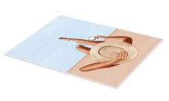 Coffee By The Pool Ivy Green Plakat 30 X 40 Cm Billedramme -POSTERLOUNGE Salg 755163 poster pds l