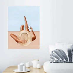 Coffee By The Pool Ivy Green Plakat 30 X 40 Cm Billedramme -POSTERLOUNGE Salg 755163 poster room bar l