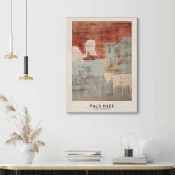 Animal Friendship, 1930 Paul Klee Lærredsbillede 20 X 30 Cm Billedramme -POSTERLOUNGE Salg 755259 canvas room animals l