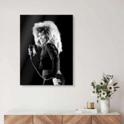 Tina Turner, Zurich, 1987 Galleritryk 20 X 30 Cm Billedramme -POSTERLOUNGE Salg 755261 gallery print room stars and celebrities l