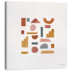 Shapes And Forms I Lisa Audit Lærredsbillede 30 X 30 Cm Billedramme