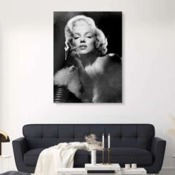 Marilyn Monroe, 1953 Akrylbillede 20 X 30 Cm Billedramme 9 Marilyn Monroe, 1953 Akrylbillede 20 X 30 Cm Billedramme -POSTERLOUNGE Salg 755749 acrylic glass room black and white l